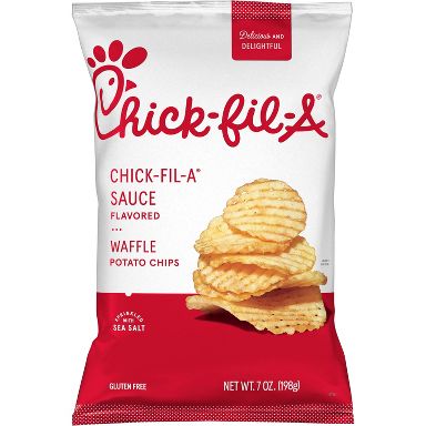 HERR'S Chick-fil-A Sauce Waffle Fries Potato Chips - 7oz