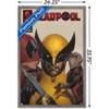 Trends International Marvel Deadpool & Wolverine - Homage Cover Wolverine Kisses Framed Wall Poster Prints - 3 of 4
