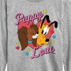 Boys' - Disney - Fifi And Pluto Puppy Love Long Sleeve Graphic T-Shirt - 2 of 4