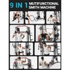 Home Gym, Power Cage 2200LBS All-in-One - Smith Bar, Dual Pulley System, LAT Pull-Down, Cable Station Strength Training Equipment - 2 of 4