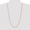 Black Bow Jewelry 2.25mm, 14k Yellow Gold Diamond Cut Solid Rope Chain Necklace - 2 of 4