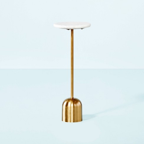 Brass side sales table target