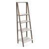 Cheung's Maison Ferme 4 Tier Foldable Shelf Display with Smooth White Accent - 3 of 4