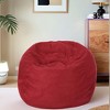 GDFStudio Modern 52" Microfiber High-Density Foam Bean Bag Chair - 2 of 4