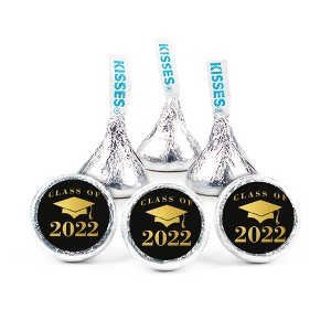 324ct Class of 2023 Graduation Stickers for Hershey's Kisses (3 Sheets - 324 Stickers) Party Favors - By Just Candy - 1 of 2