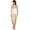 Memoi Women's Bonded Braless Bodysuit - 2 of 4