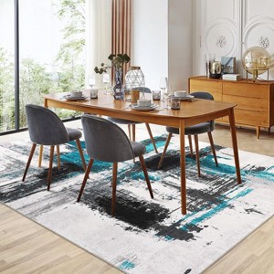 Coucheta Washable Area Rug Soft Anti-Skid and Stain Resistant, Non-Shedding, Perfect for Living Room, Bedroom, Dining Room, Multi-Color & Size - 1 of 4