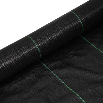 Grass Barrier Fabric, Premium Garden Grass Barrier Landscape Fabric, Easy Setup