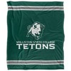 Williston State College Primary Logo Silky Touch Blanket White 50x60 - 2 of 4