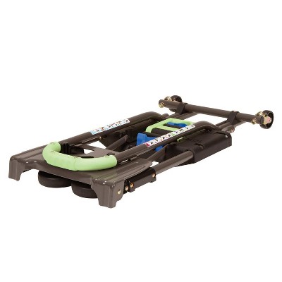 Cosco Shifter Multi-Position Folding Hand Truck and Cart with Green Accents