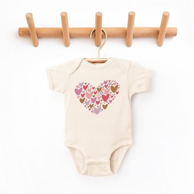 The Juniper Shop Heart Of Hearts Baby Bodysuit