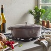 Staub Cast Iron 6.25-qt Shallow Oval Dutch Oven - 2 of 4