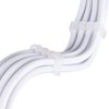 SilverStone Technology  SST-PP07E-MBB 24pin black sleeve extension cable 18AWG black cable comb x 4 - 4 of 4