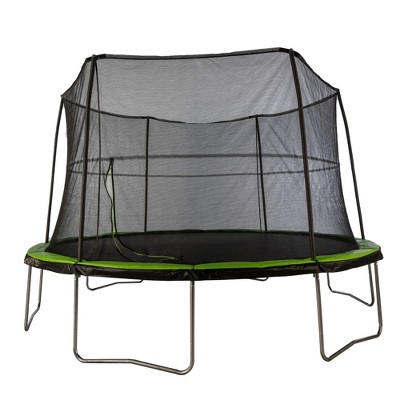 JumpKing 14-Foot Round Black Trampoline with Enclosure System