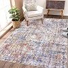 Machine Washable Rug Non Slip Modern Abstract Area Rug Stain Resistant Low Pile Carpet Indoor Floor Mat for Living Room Dining Room Bedroom Office - 3 of 4