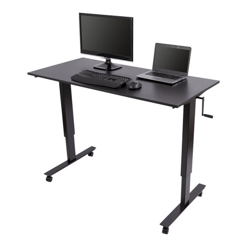 Stand Up Desk Store Crank Adjustable Height Rolling Standing Desk Target