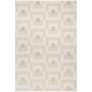 Nourison Nordic Modern Woven Rug Ivory/Beige - 1 of 4