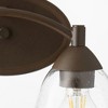 Quorum Lighting Barkley 2-Light Oiled Bronze Wall Sconce - 2 of 2