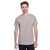 3 Pack Gildan Men's Heavy Cotton Short Sleeve Crew Neck Classic Fit T-Shirt - 4 of 4