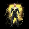 Men's Black Adam Electricity Antihero T-Shirt - 2 of 4