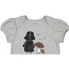 Star Wars Baby Girls Short Sleeve Bodysuit Newborn to Infant - 3 of 4