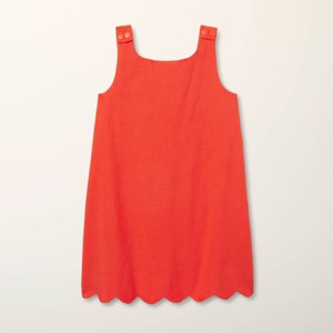Toddler Adaptive Scalloped Shift Dress - kate spade new york x Target Red - 1 of 3