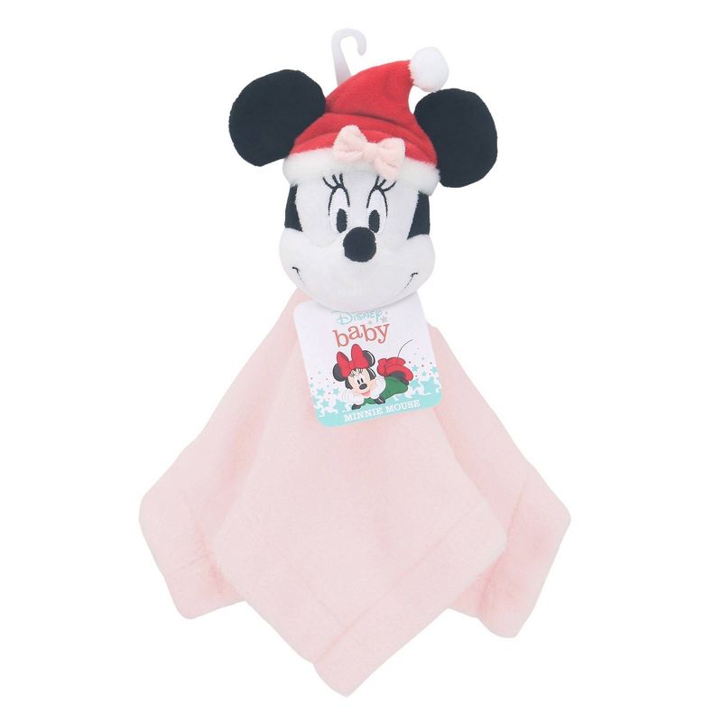 Lambs &#38; Ivy Disney Baby Minnie Mouse Holiday/Christmas Security Blanket - Lovey, 5 of 6