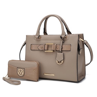 MKF Collection Virginia Vegan Leather Women’s Tote Bag with Wallet by Mia K
