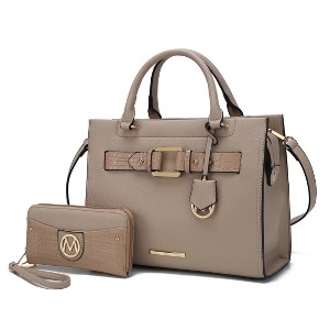 MKF Collection Virginia Vegan Leather Women’s Tote Bag with Wallet by Mia K - 1 of 4