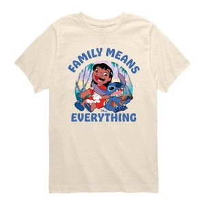 Boys' - Disney - Family Means Everything Short Sleeve Graphic T-Shirt - 1 of 3