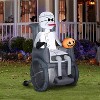 Nightmare Before Christmas Airblown Inflatable Dr. Finkelstein Disney, 5.5 ft Tall, Black - 2 of 4