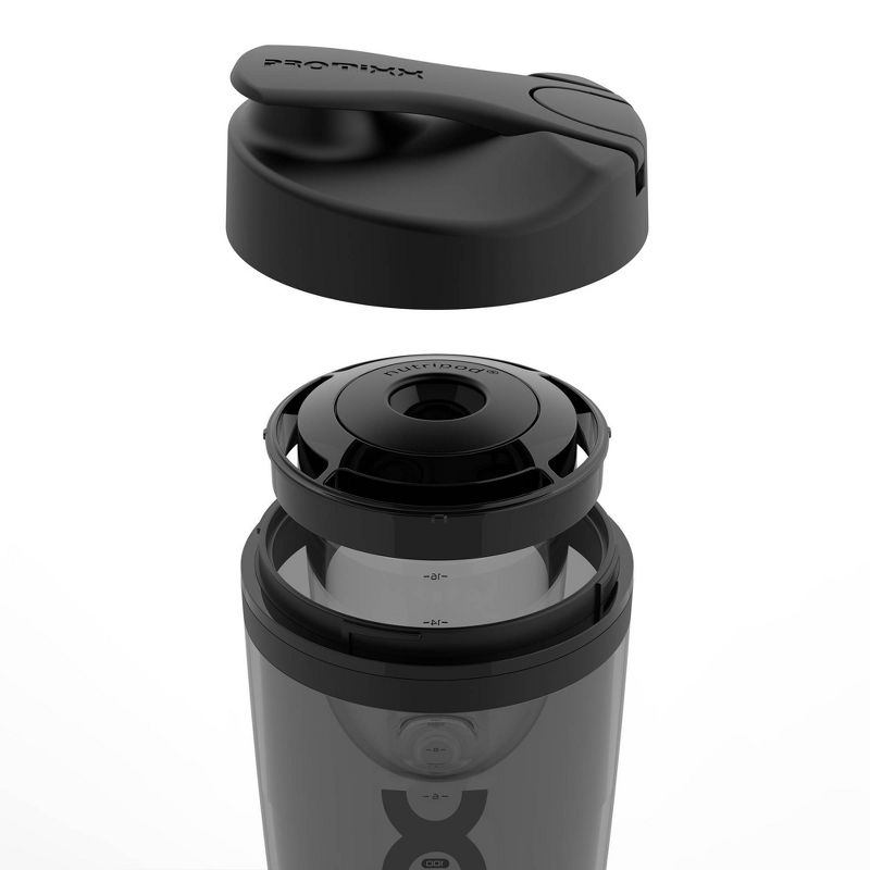 Promixx CHARGE Rechargeable USB-C Electric Shaker Bottle with Portable Battery Function - Stealth Black - 20oz, 6 of 9