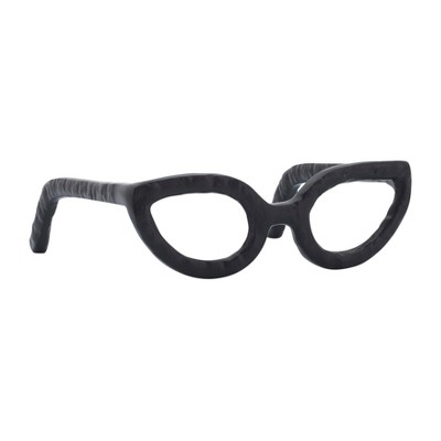 Sagebrook Home Abstract Glasses Aluminum Sculpture Decoration