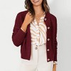 Women's Knit Cardigan Sweaters Casual Long Sleeve Open Front Button Down Trendy Jackets Outerwear - 4 of 4