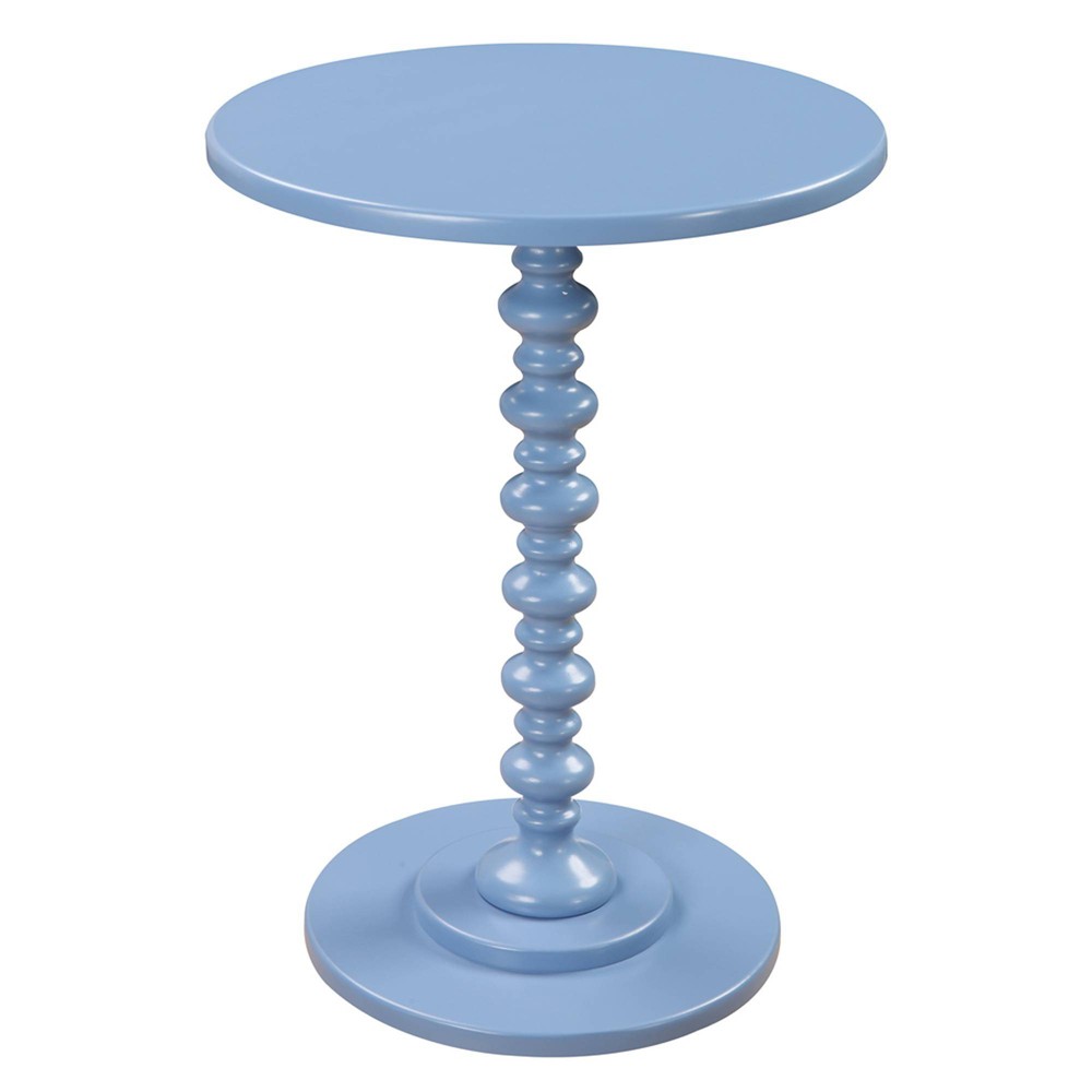 Palm Beach Spindle Table Blue - Breighton Home