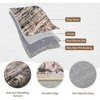 Area Rugs, Large Rugs for Living Room Ombre Vintage Distressed Bedroom Rug, Soft Non Slip Area Rug for Room - 3 of 4