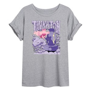 Women's - Pokémon - Tinkaton Slam Oversized Graphic T-Shirt - 1 of 4