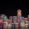 Slickblue 25-Pack Nile Club Ceramic Poker Chips, Casino Grade, Dye-Sublimation Print, Egyptian Style, $1 & $5 - 3 of 3