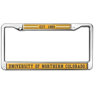 Northern Colorado School Logo Full Size Standard License Plate Metal Frame - 1 of 4
