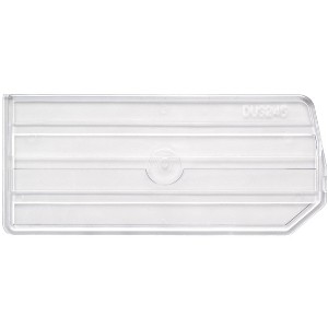 Quantum Storage Systems Bin Divider, Clear, For Bin Qus245 (Pack Of 6), Made In Usa - 1 of 1