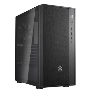 SilverStone Technology FARA R1 V2, Black Tempered Glass Side Panel, Mid-Tower ATX Case, SST-FAR1B-G-V2 - 1 of 4