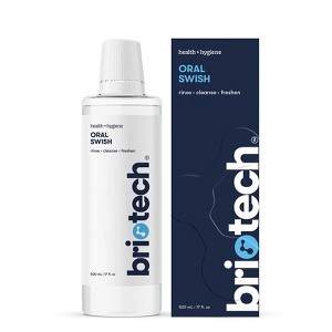 Briotech Oral Swish, Hypochlorous Acid Mouthwash Rinse, Alcohol & Fluoride Free, 32 fl oz - 1 of 4