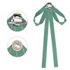 INSPIRE CHIC Women's Wedding Party Satin Brooch Pin Bow Tie with Pearl - 3 of 4