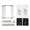 DOMETOUR Laundry Hamper 2 Tier Laundry Sorter with 4 Removable Bags for Organizing Clothes, Laundry, Lights, Darks - 4 of 4