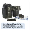 Stout by Envision Total Recycled Content Plastic Trash Bags, 65 gal, 1.5 mil, 50" x 51", Black/Brown, 100/Carton - 2 of 4