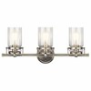 Kichler Lighting Brinley 3 - Light Vanity in  Brushed Nickel - 3 of 3