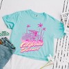 Simply Sage Market Women's California Dreamin' Short Sleeve Relaxed Fit Cropped Tee - 3 of 3