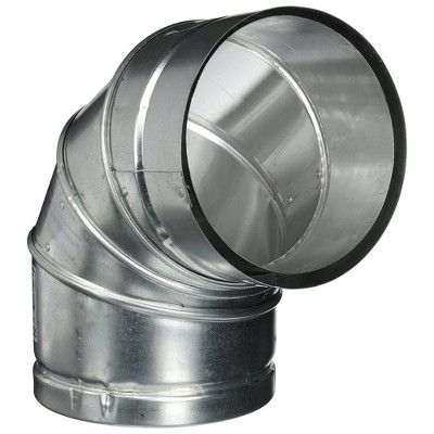 Selkirk Type B Gas Vent with 6" Diameter and 90 Degree Adjustable Elbow, 106230