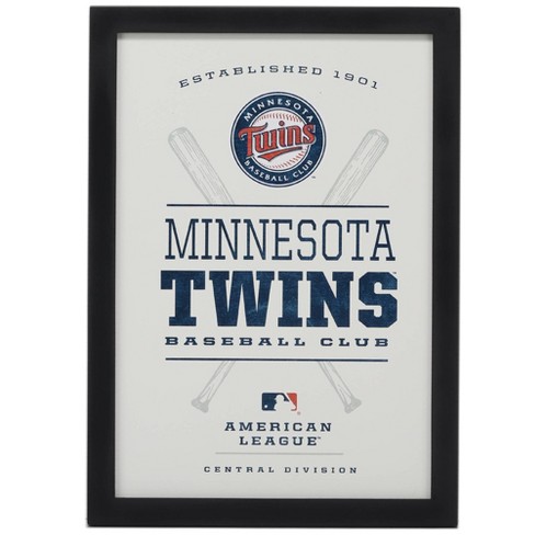 Mlb Minnesota Twins Baseball Sign Panel : Target