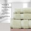 Home Weavers Elegance Essentials 550GSM 100% Cotton Zero Twist Super Absorbent Bath Towel Set - 2 of 4